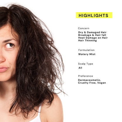 Scalp & Hair Sunscreen    for Dry & Damaged Hair
