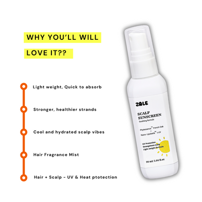Scalp & Hair Sunscreen    for Dry & Damaged Hair