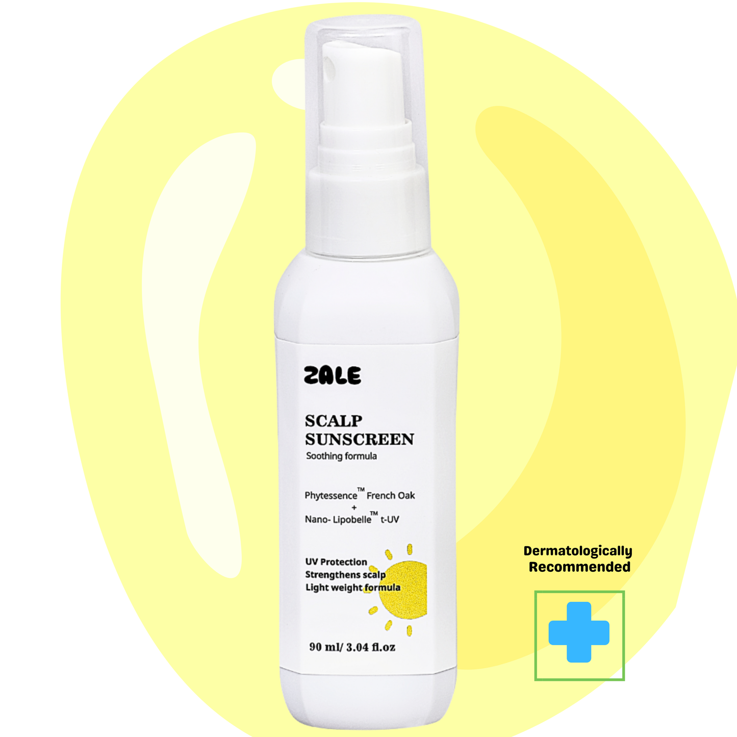 Scalp & Hair Sunscreen    for Dry & Damaged Hair