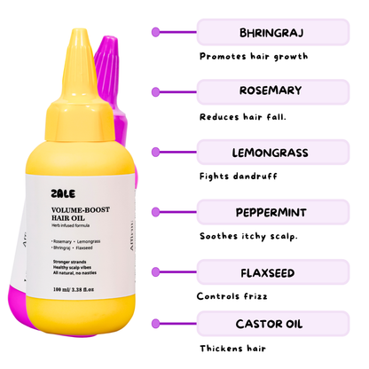 VOLUME-BOOST Hair Oil